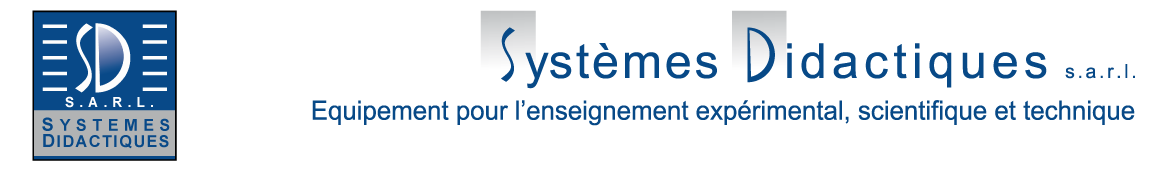 SYSTEMES DIDACTIQUES s.a.r.l.